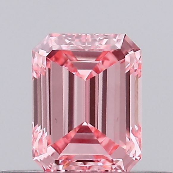 0.26 CT Fancy Intense Pink EMERALD