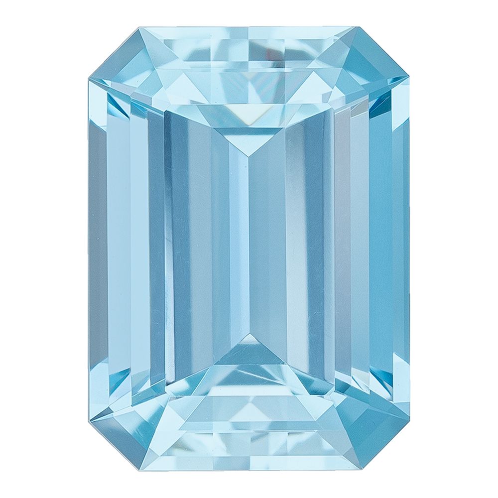 AQUAMARINE FACETED 4.83ct BLUE EC MADAGASCAR NONE