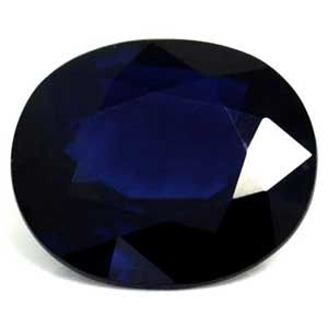 Szafir 1,84 ct, niebieski, szlif owalny