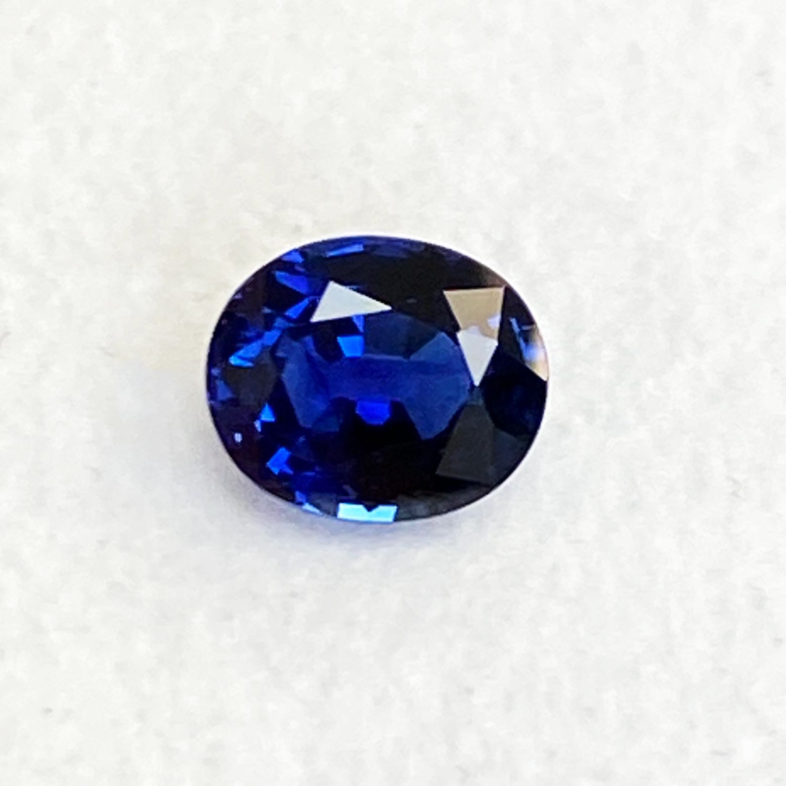 SAPPHIRE FACETED 0.79ct BLUE Blue EC SRILANKA HEATED