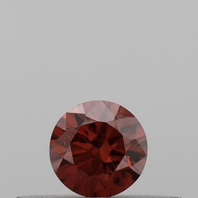 0.16 CT Fancy Deep Orange ROUND