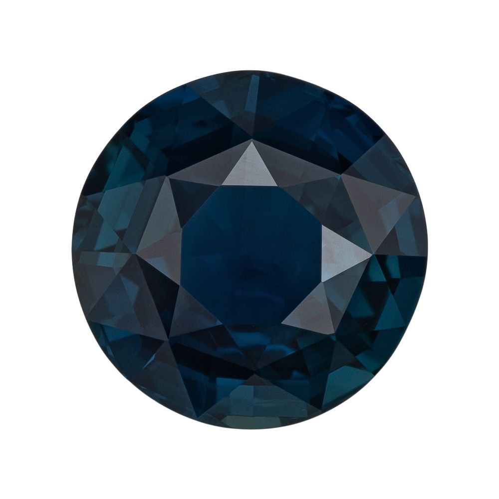 SAPPHIRE FACETED 4.03ct TEAL SI MADAGASCAR HEATED