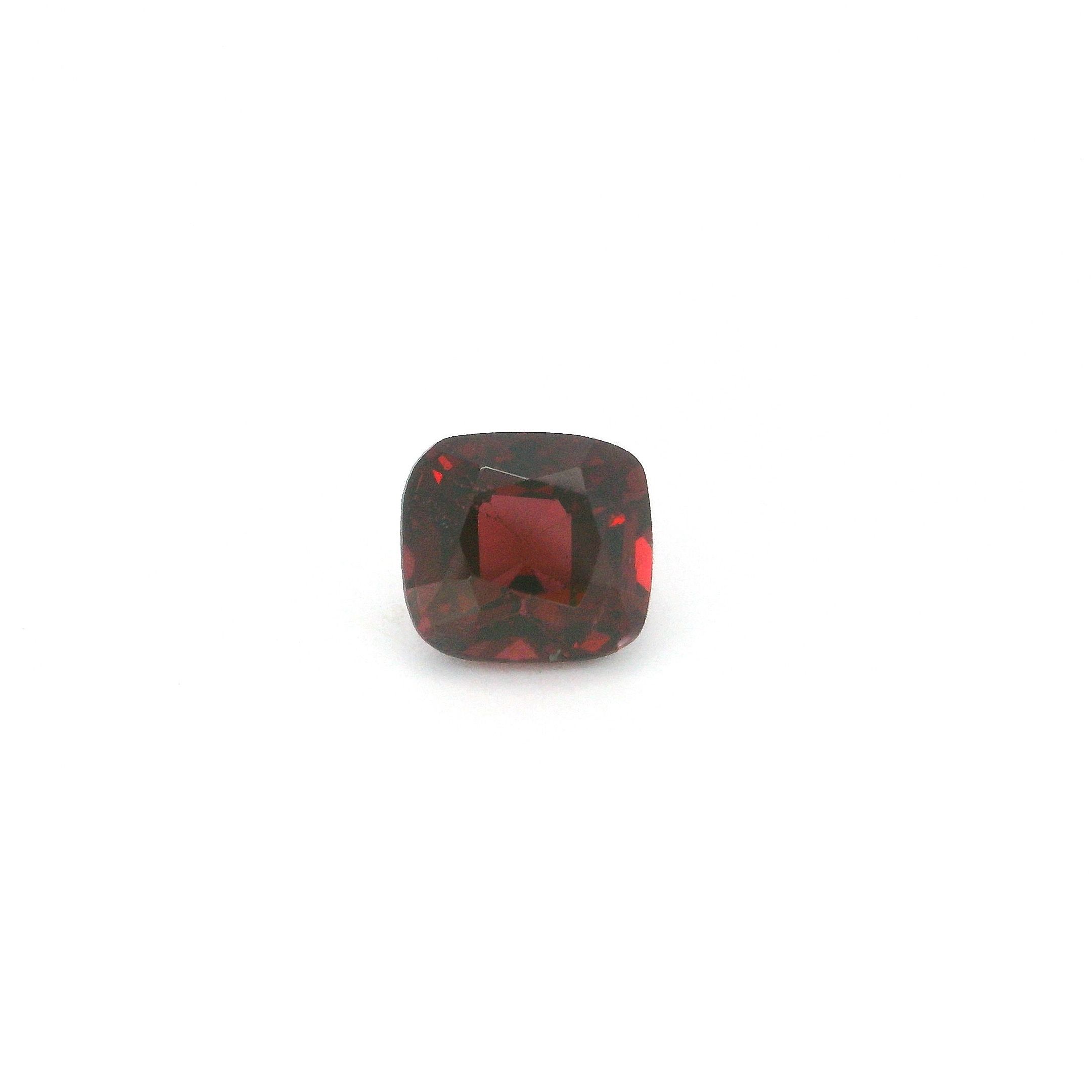 Spinel 1,14 ct, czerwony, szlif cushion