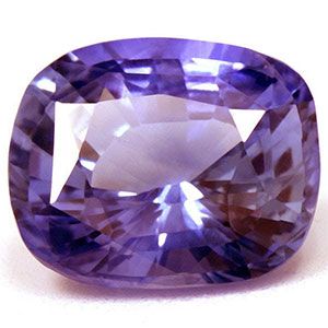Szafir 3,98 ct, niebieski, szlif cushion