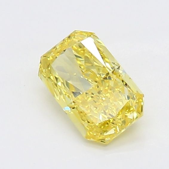 0.35 CT Fancy Vivid Yellow RADIANT