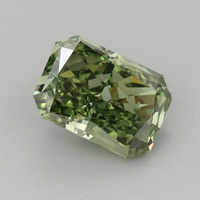 0.81 CT Fancy Vivid Green RADIANT