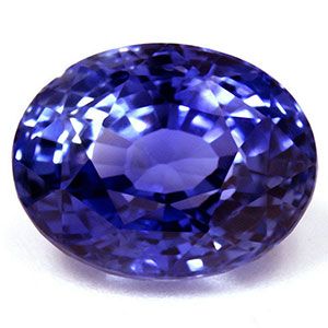 Szafir 2,09 ct, niebieski, szlif owalny