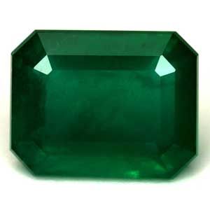 Szmaragd 3,34 ct, zielony, szlif szmaragdowy