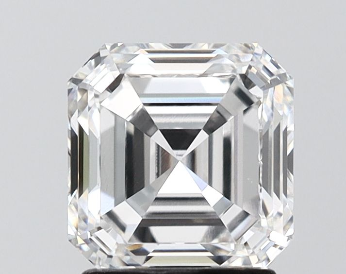 2.08 Carati D VVS2 Asscher Laboratorio Diamante