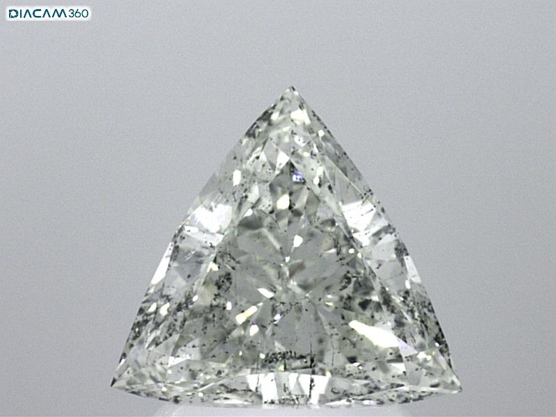 Prírodný diamant triangel,...