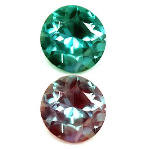 ALEXANDRITE FACETED 0.17ct GREEN Blue Green to Purple EC INDIA NONE