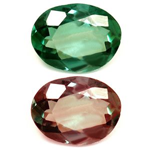 ALEXANDRITE FACETED 0.38ct GREEN Blue Green to Purple EC INDIA NONE