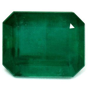 Szmaragd 4,28 ct, zielony, szlif szmaragdowy