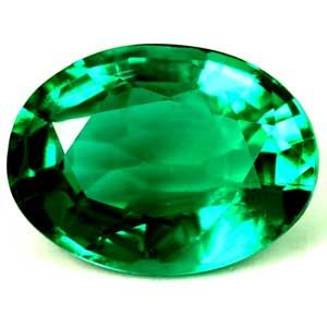 Szmaragd 2,68 ct, zielony, szlif owalny