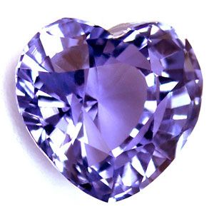 Szafir 1,58 ct, niebieski, szlif serce