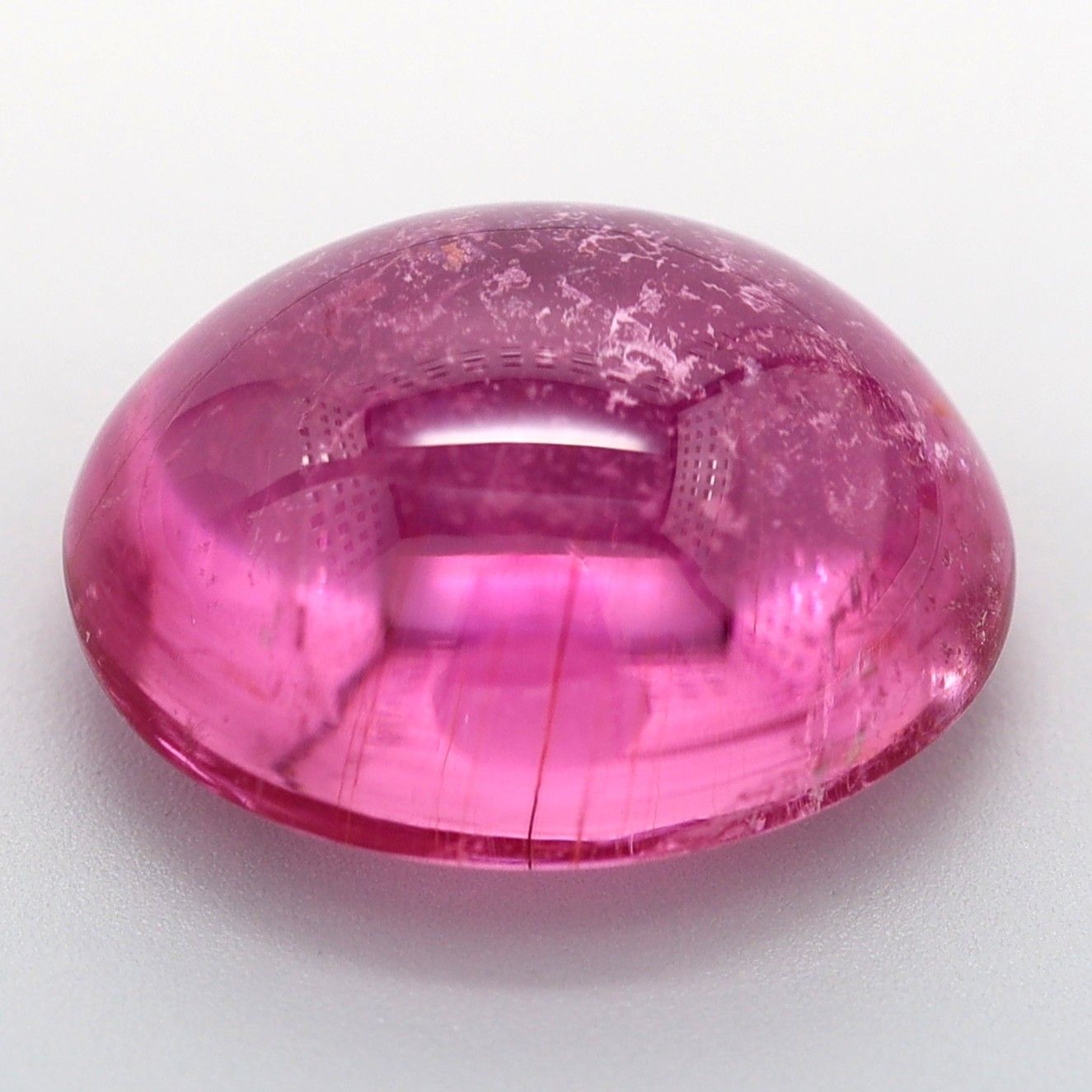 Turmalin 4,95 ct, różowy, kaboszon
