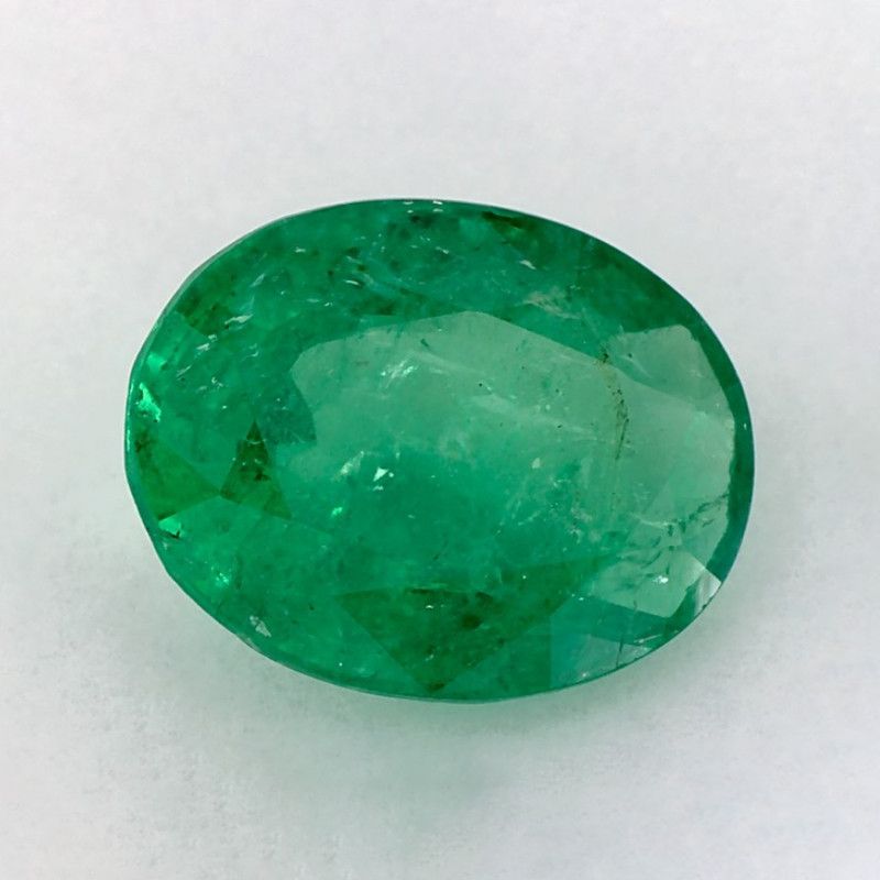 Szmaragd 2,53 ct, zielony, szlif owalny