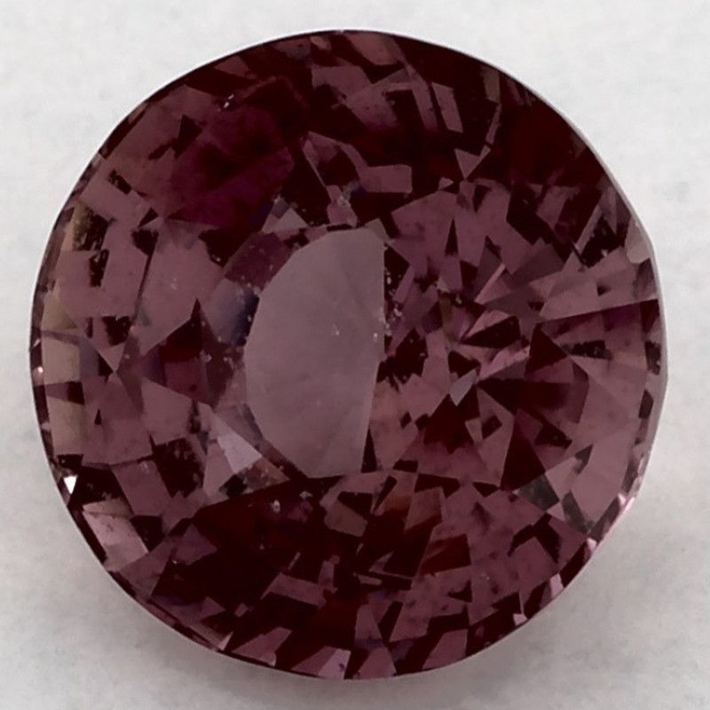 Szafir 3,21 ct, różowy, szlif okrągły