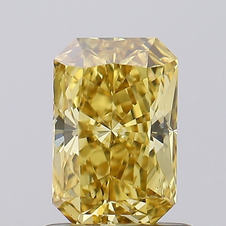 0.76 CT Fancy Intense Brownish Yellow RADIANT