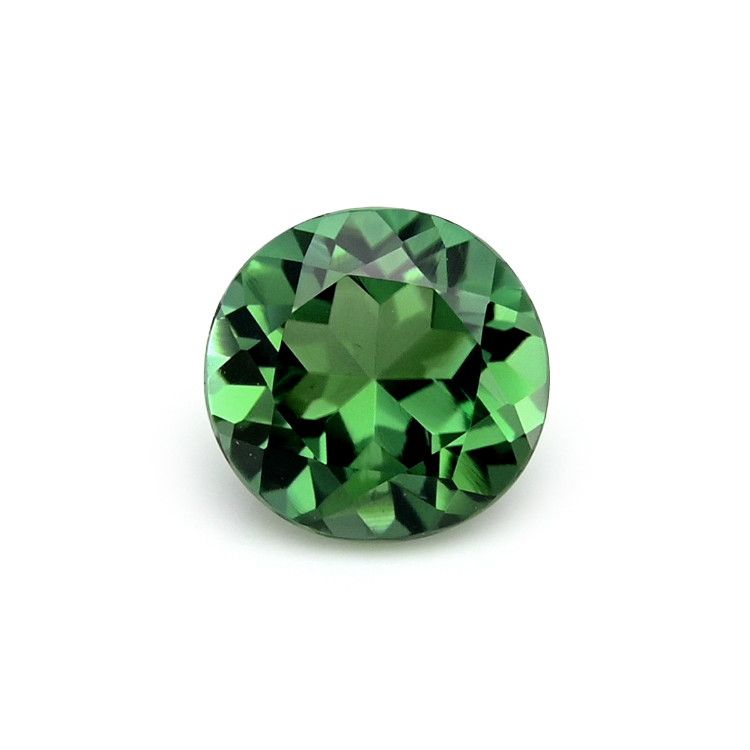 TOURMALINE FACETED 1.23ct GREEN Green EC BRAZIL HEATED