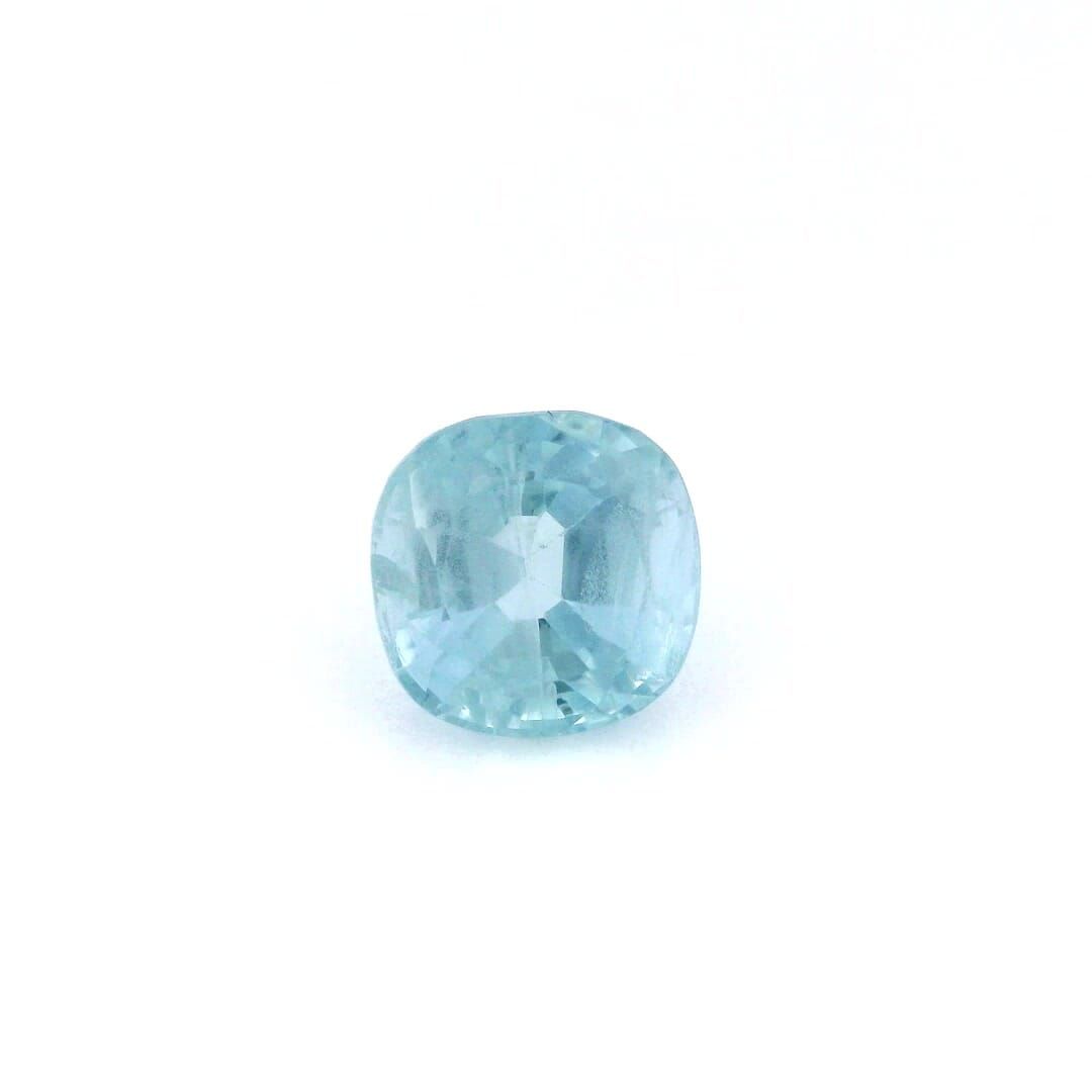 Szafir 8,81 ct, niebieski, szlif cushion