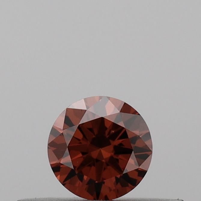 0.18 CT Fancy Deep Orange ROUND