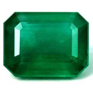Szmaragd 4,24 ct, zielony, szlif szmaragdowy
