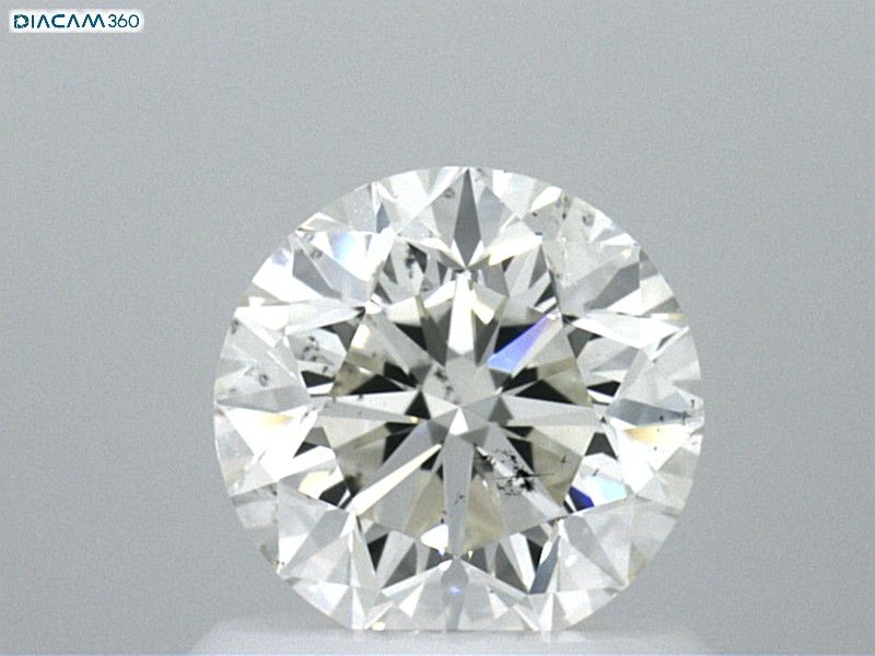 Diamant Rond 0.94 ct - Couleur J - Pureté SI1