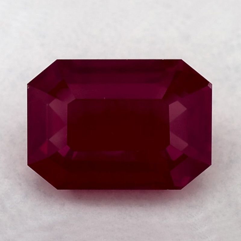 RUBY FACETED 4.04ct RED Pigeon Red EC MOZAMBIQUE HEATED