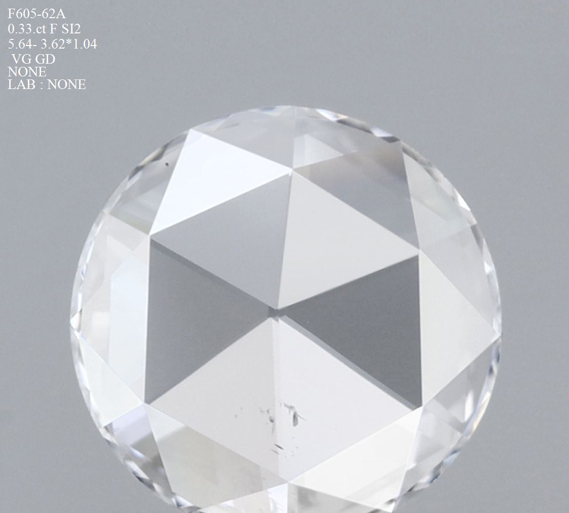 Prírodný diamant rose, SI2,...