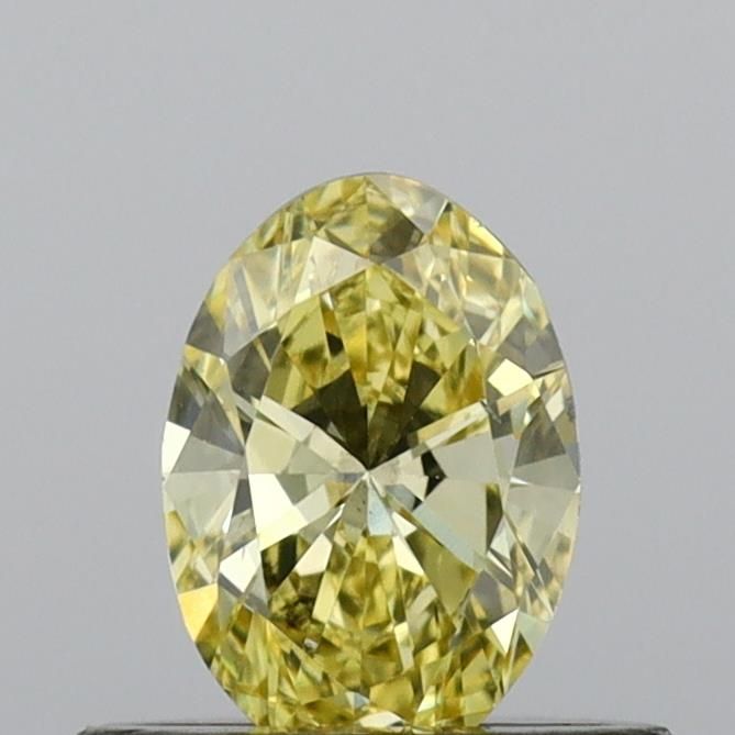 0.4 CT Fancy Intense Yellow OVAL