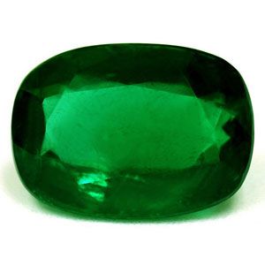 Szmaragd 4,68 ct, zielony, szlif cushion