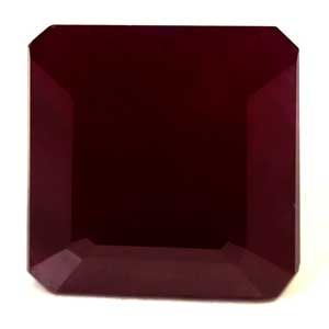 Rubin 8,26 ct, czerwony, szlif szmaragdowy