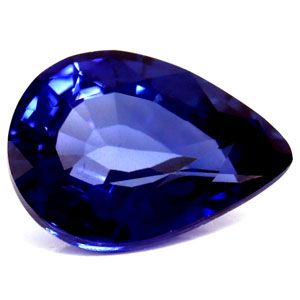 SAPPHIRE FACETED 1.08ct BLUE Intense Blue EC SRILANKA HEATED