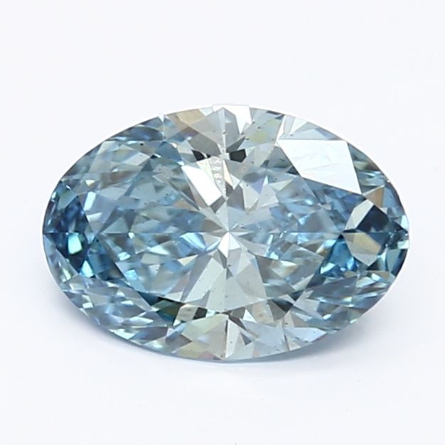 1.0 CT Fancy Vivid Blue OVAL