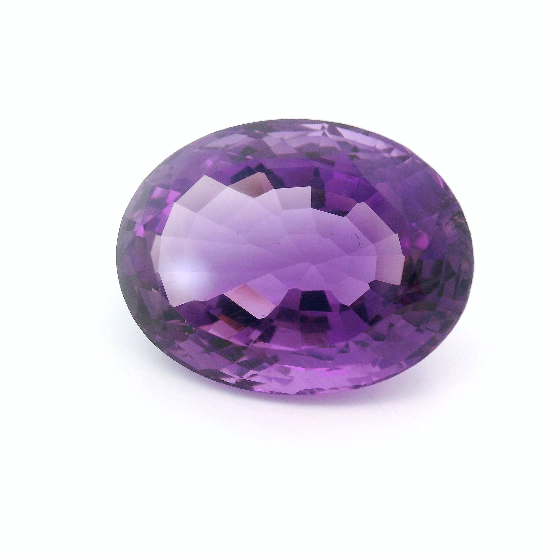 30.86 ct Oval amethyst