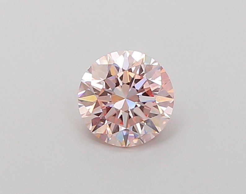 0.76 CT Fancy Light Pink ROUND