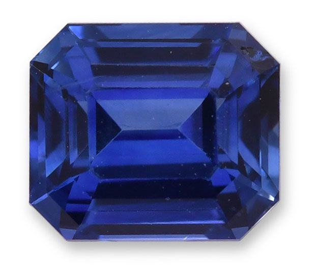 SAPPHIRE FACETED 1.26ct BLUE Blue EC SRILANKA HEATED