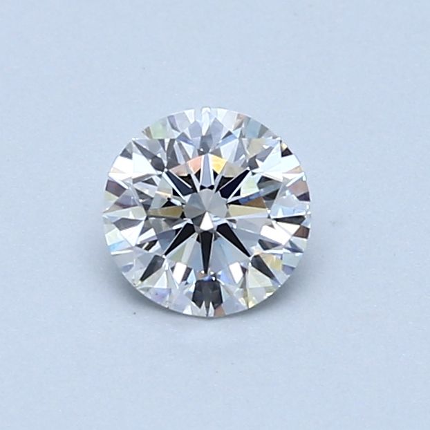 Diamant Rond 0.51 ct - Couleur D - Pureté SI1