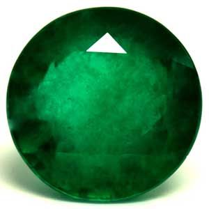 Szmaragd 3,61 ct, zielony, szlif okrągły