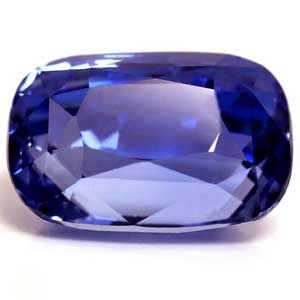 Szafir 1,29 ct, niebieski, szlif cushion