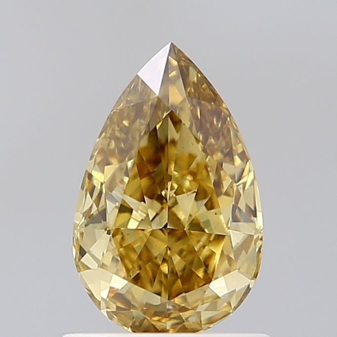 1.02 CT Fancy Vivid Yellow PEAR