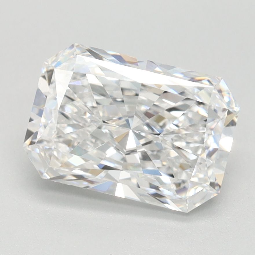 1.49 carat d IF EX Cut IGI radiant diamond