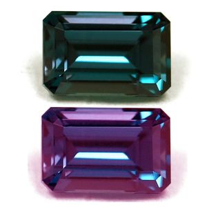 ALEXANDRITE FACETED 0.88ct GREEN Blue Green to Intense Purple EC BRAZIL NONE
