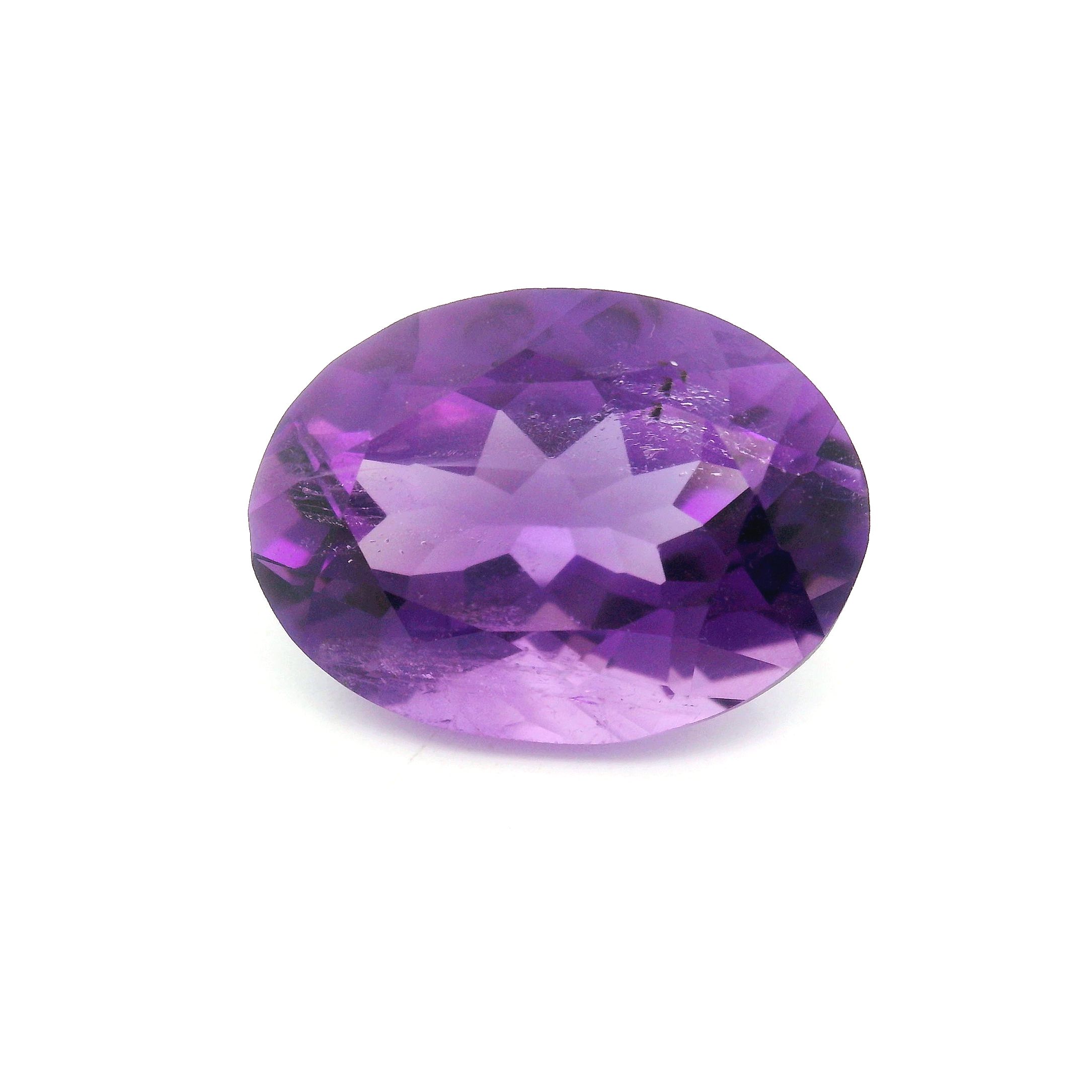 8.44 ct Oval amethyst