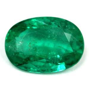 Szmaragd 3,33 ct, zielony, szlif owalny