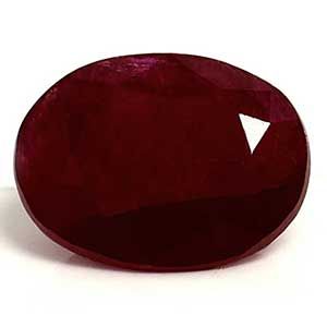 RUBY FACETED 1.98ct RED Deep Red EC REST_OF_AFRICA NONE