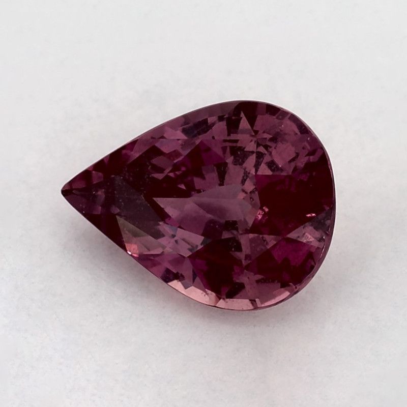 Szafir 1,85 ct, niebieski, szlif gruszka