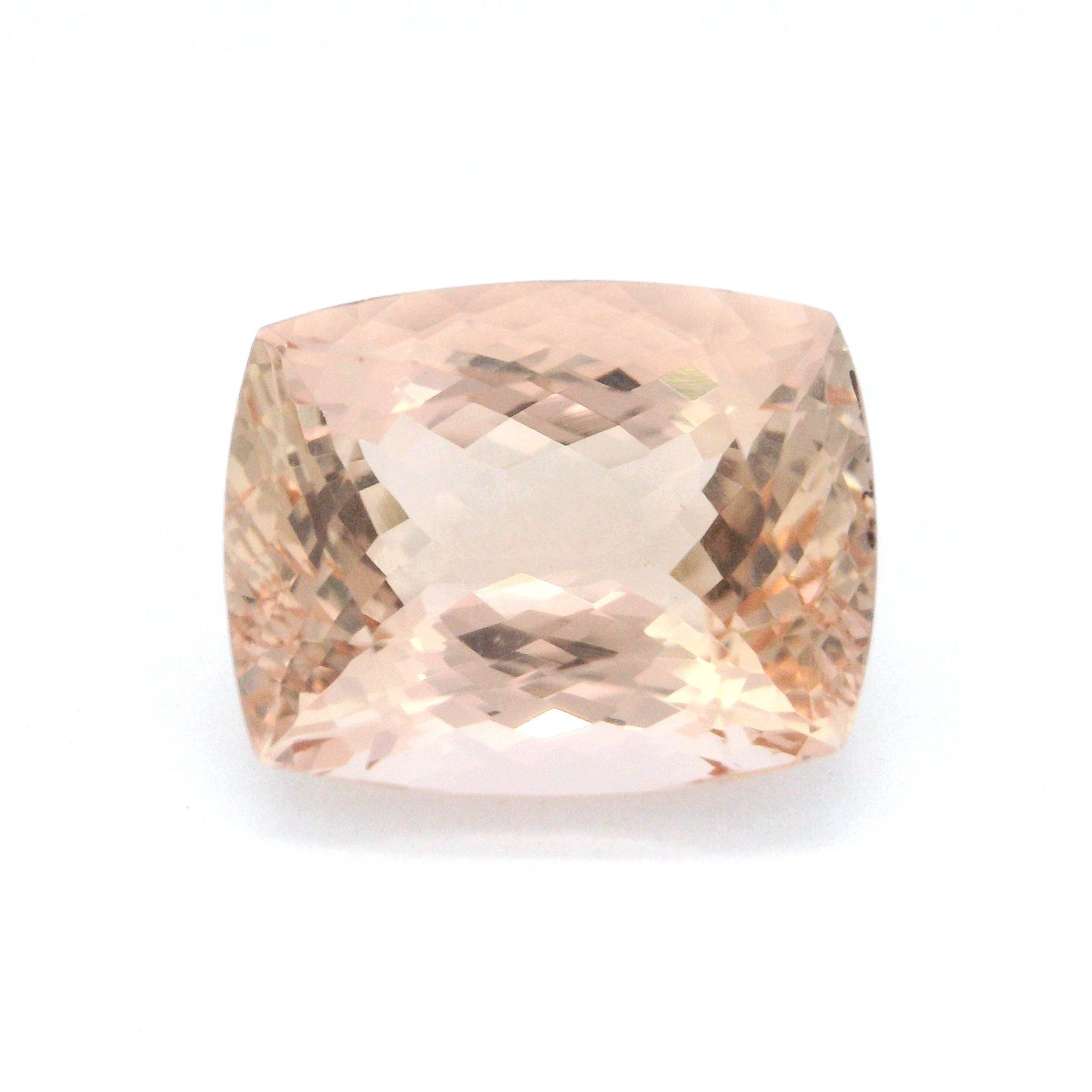 11.22 ct Cushion Morganite
