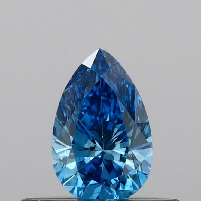 0.3 CT Fancy Vivid Blue PEAR